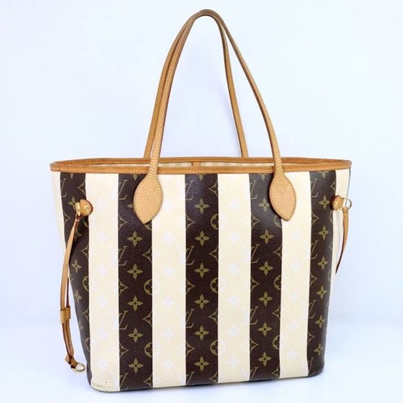 💎✨ULTRA RARE✨💎 Louis Vuitton Neverfull MM Rayures TOTE